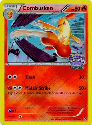 [PKM] Combusken (13/111) (States Championship Promo) [XY: Furious Fists]