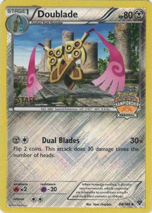 [PKM] Doublade (84/146) (Regional Championship Promo Staff) [XY: Base Set]
