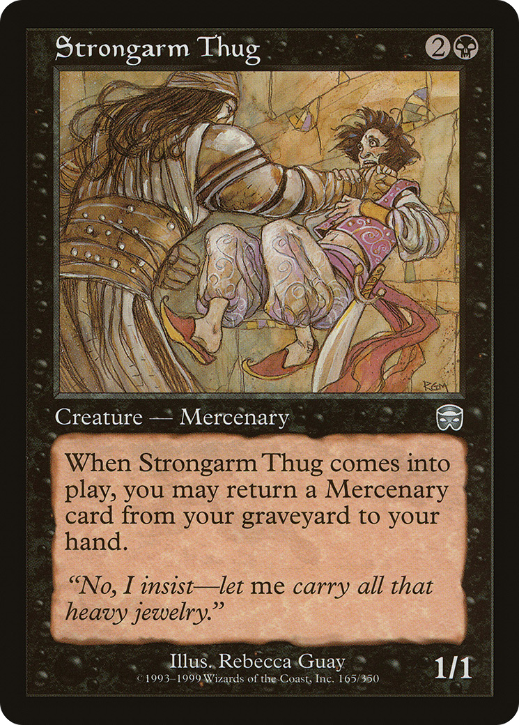 {C} Strongarm Thug [Mercadian Masques][MMQ 165] - Misty Mountain Games
