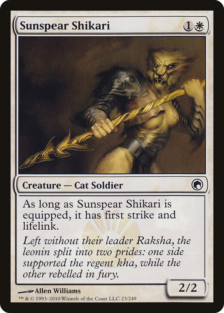 {C} Sunspear Shikari [Scars of Mirrodin][SOM 023] - Misty Mountain Games