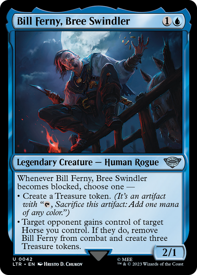 {C} Bill Ferny, Bree Swindler [The Lord of the Rings: Tales of Middle-Earth][LTR 042]