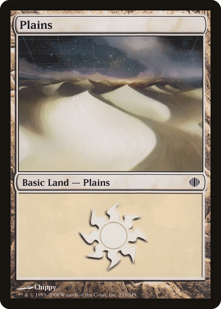 {B}[ALA 233] Plains (233) [Shards of Alara]