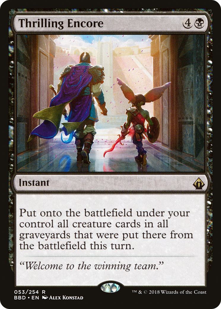 {R} Thrilling Encore [Battlebond][BBD 053] - Misty Mountain Games