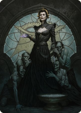 {A} Liliana of the Veil Art Card [Dominaria United Art Series][ADMU 024]