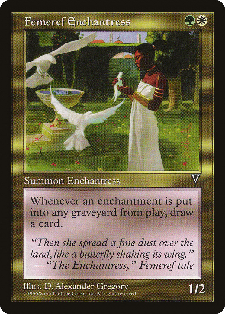 {R} Femeref Enchantress [Visions][VIS 129] - Misty Mountain Games