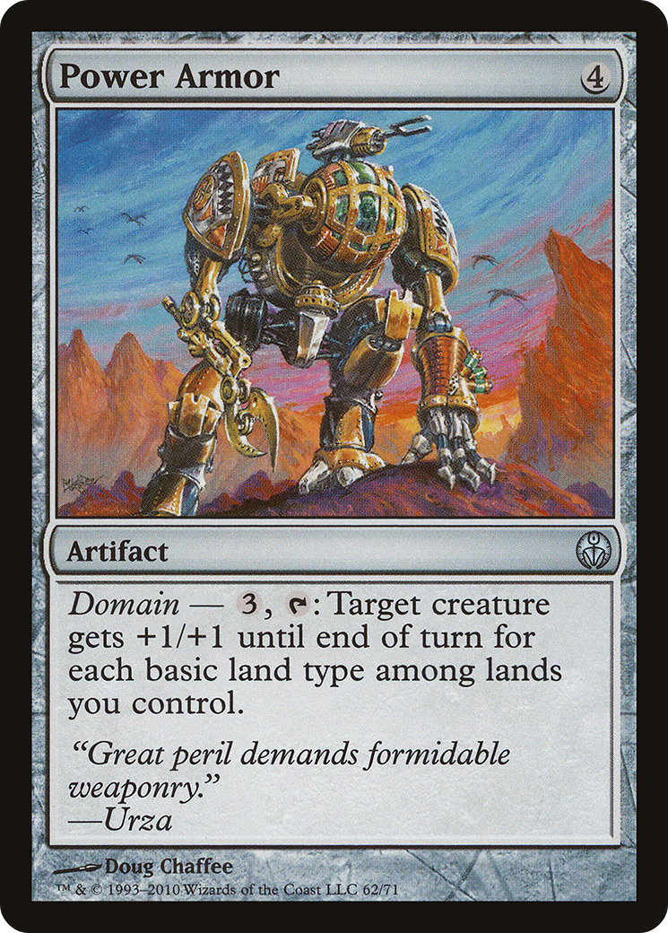 {C} Power Armor [Duel Decks: Phyrexia vs. the Coalition][DDE 062] - Misty Mountain Games