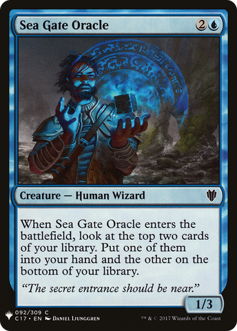 {C} Sea Gate Oracle [Mystery Booster][LS C17 092]