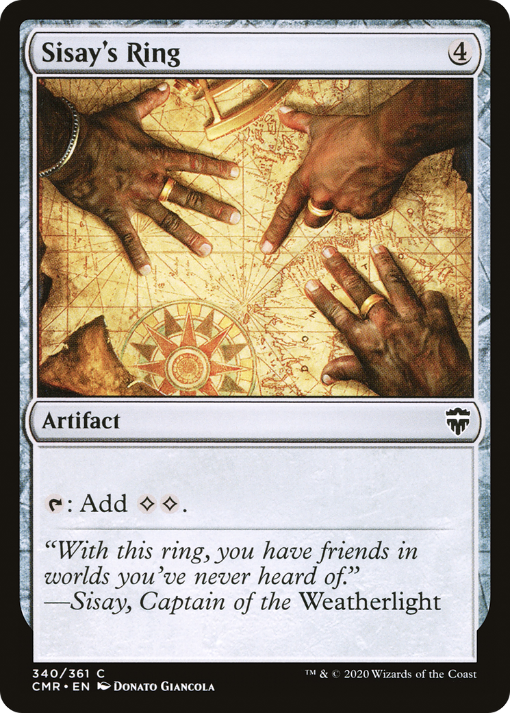 {C} Sisay's Ring [Commander Legends][CMR 340]