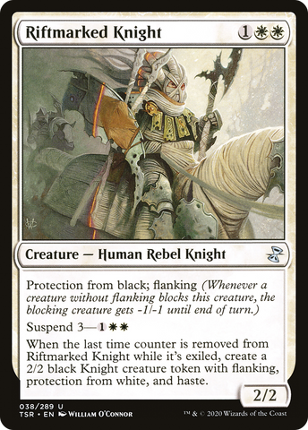 {C} Riftmarked Knight [Time Spiral Remastered][TSR 038]