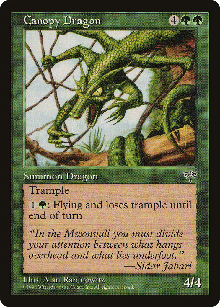 {R} Canopy Dragon [Mirage][MIR 209] - Misty Mountain Games
