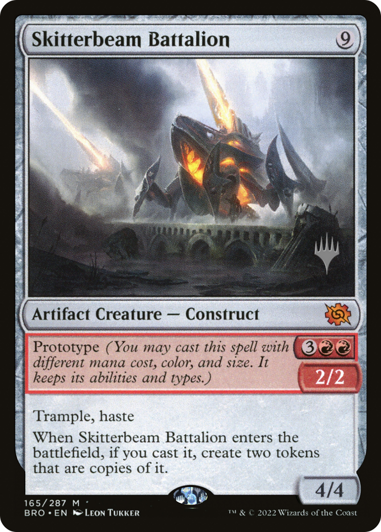 {R} Skitterbeam Battalion [The Brothers' War: Promo Pack][PP BRO 165]