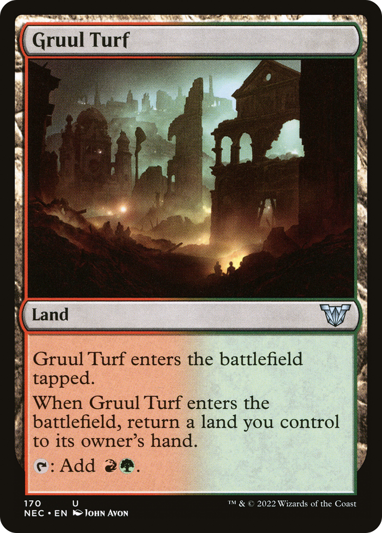 {C} Gruul Turf [Kamigawa: Neon Dynasty Commander][NEC 170]