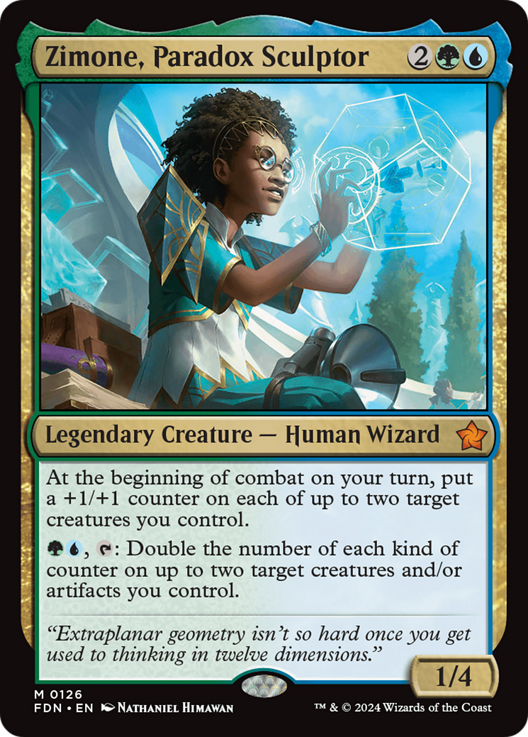 {@R} Zimone, Paradox Sculptor [Foundations][FDN 126]