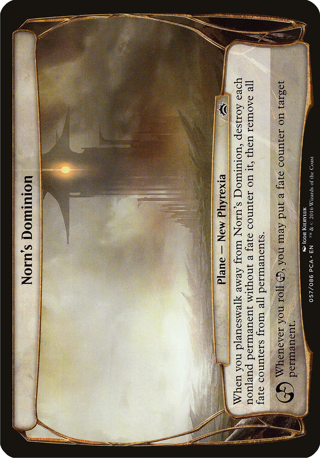 {O} Norn's Dominion (Planes) [Planechase Anthology Planes][OVR PCA 057] - Misty Mountain Games