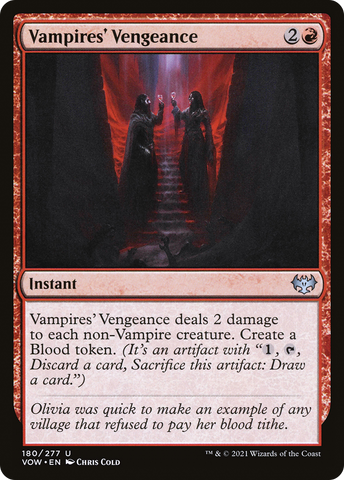 {C} Vampires' Vengeance [Innistrad: Crimson Vow][VOW 180]