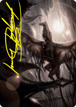 {A} Shadrix Silverquill Art Card (Gold-Stamped Signature) [Strixhaven: School of Mages Art Series][GS ASTX 059]