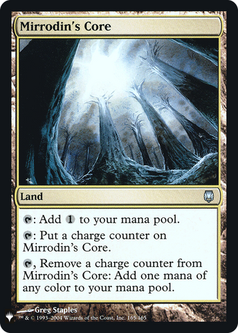 {C} Mirrodin's Core [Mystery Booster][LS DST 165]