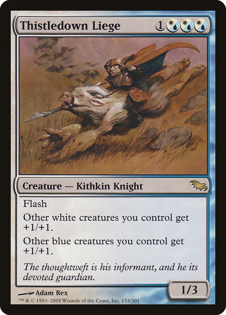 {R} Thistledown Liege [Shadowmoor][SHM 153] - Misty Mountain Games