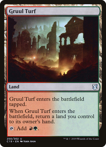 {C} Gruul Turf [Commander 2019][C19 250]