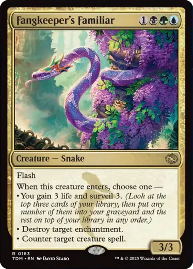 {@R} Fangkeeper's Familiar [Tarkir: Dragonstorm][TDM 183]