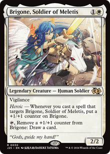 {R} Brigone, Soldier of Meletis (Anime) [Foundations Jumpstart][J25 030]