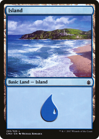 {B}[CMA 295] Island (295) [Commander Anthology]