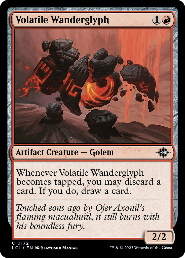 {@C} Volatile Wanderglyph [The Lost Caverns of Ixalan][LCI 172]