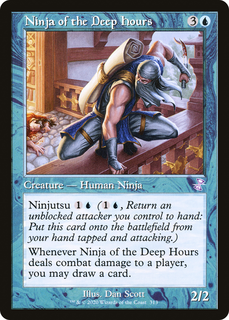 {R} Ninja of the Deep Hours (Timeshifted) [Time Spiral Remastered][TSR 313]