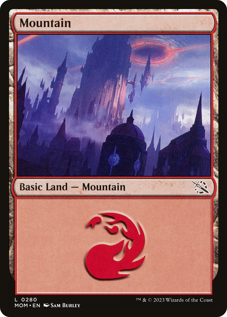 {B} Mountain (280) [March of the Machine][MOM 280]