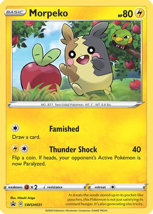 [PKM-R] Morpeko (SWSH031) [Sword & Shield: Black Star Promos]
