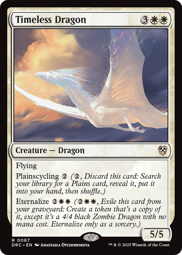 {R} Timeless Dragon [Aetherdrift Commander][DRC 067]