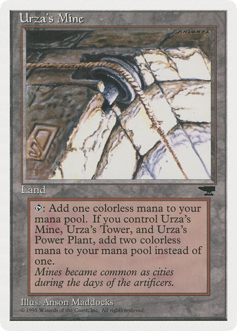 {C} Urza's Mine (Pulley Embedded in Stone) [Chronicles][CHR 114C]