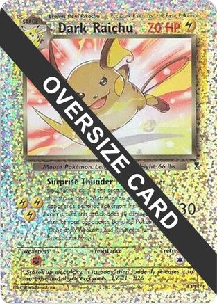 [PKM] Dark Raichu (S3/S4) [Box Topper]