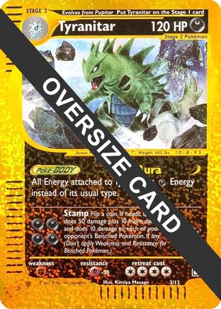 [PKM] Tyranitar (3/12) [Box Topper]