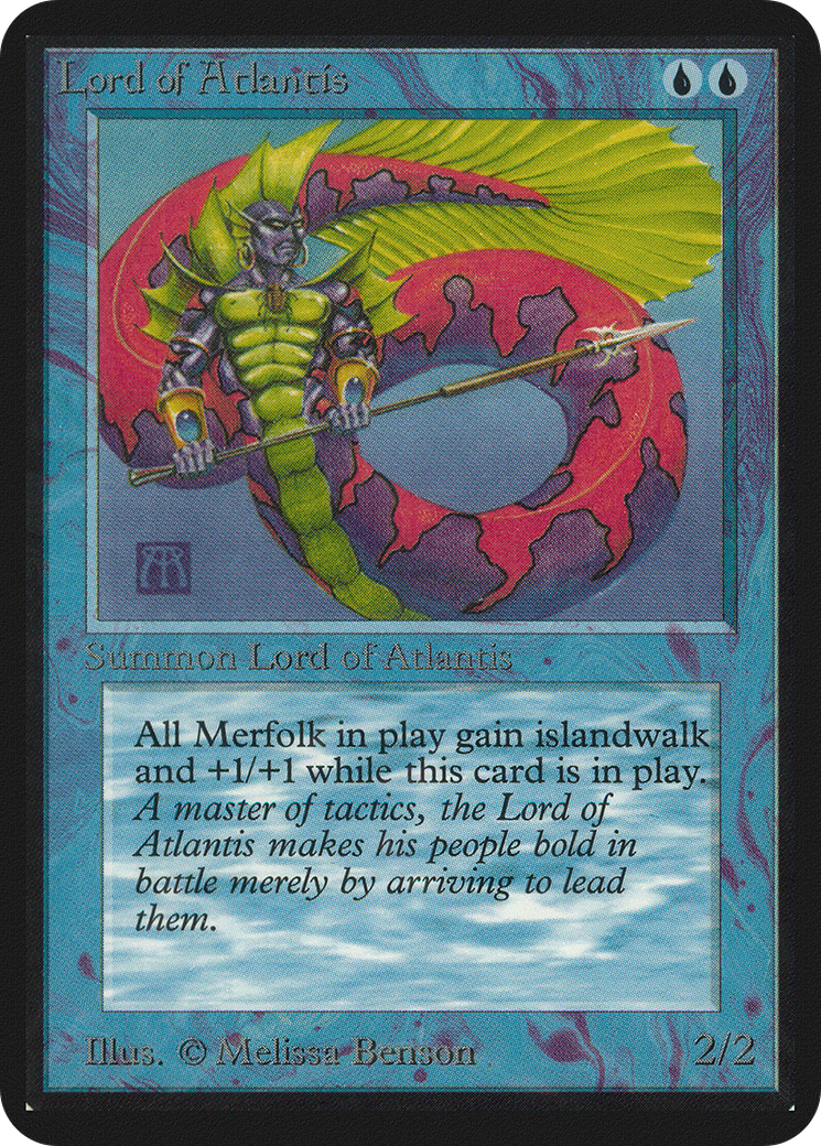 {R} Lord of Atlantis [Alpha Edition][LEA 062]