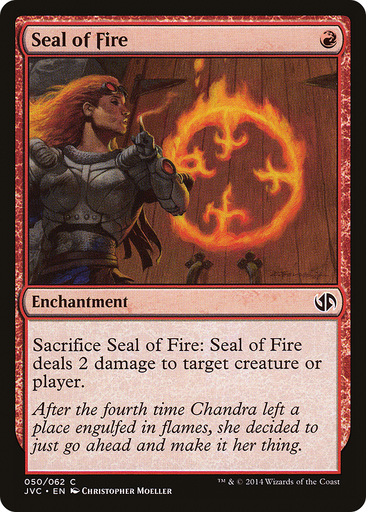 {C} Seal of Fire [Duel Decks Anthology][JVC 050] - Misty Mountain Games