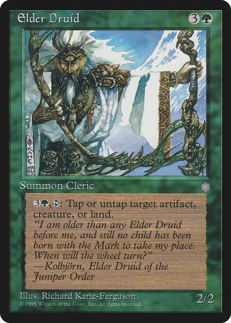 {R} Elder Druid [Ice Age][ICE 232] - Misty Mountain Games