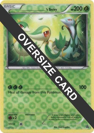 [PKM JUM} _____'s Snivy (Jumbo Card) [Miscellaneous Cards & Products]