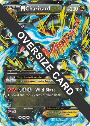 [JUM PKM-R] M Charizard EX (69/106) (Jumbo Card) [XY: Flashfire]