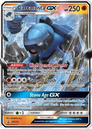 [PKM-R] Carracosta GX (SM239) [Sun & Moon: Black Star Promos]
