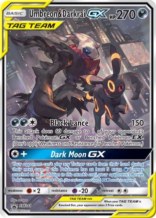 [PKM-R] Umbreon & Darkrai GX (SM241) [Sun & Moon: Black Star Promos]