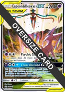 [JUM PKM-R] Espeon & Deoxys GX (SM240) (Jumbo Card) [Sun & Moon: Black Star Promos]