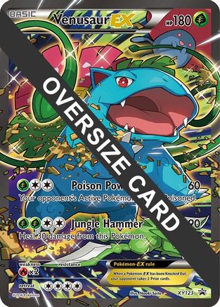 [JUM PKM-R] Venusaur EX (XY123) (Jumbo Card) [XY: Black Star Promos]
