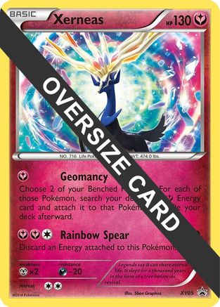[JUM PKM-R] Xerneas (XY05) (Jumbo Card) [XY: Black Star Promos]