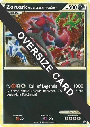 [PKM JUM} Zoroark and Legendary Pokemon (Jumbo Card) [Miscellaneous Cards & Products]