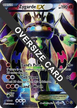 [JUM PKM-R] Zygarde EX (54/124) (Jumbo Card) [XY: Fates Collide]
