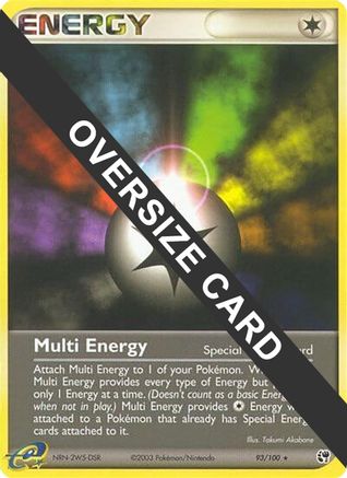 [JUM TR] Multi Energy (93/100) (Jumbo Card) [EX: Sandstorm]