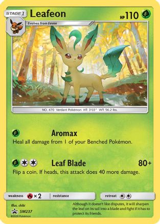 [PKM-R] Leafeon (SM237) [Sun & Moon: Black Star Promos]