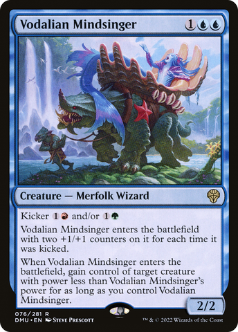 {R} Vodalian Mindsinger [Dominaria United][DMU 076]