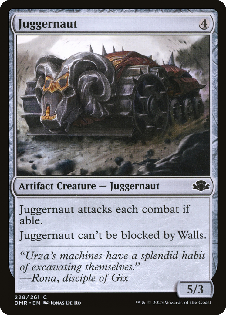 {C} Juggernaut [Dominaria Remastered][DMR 228]